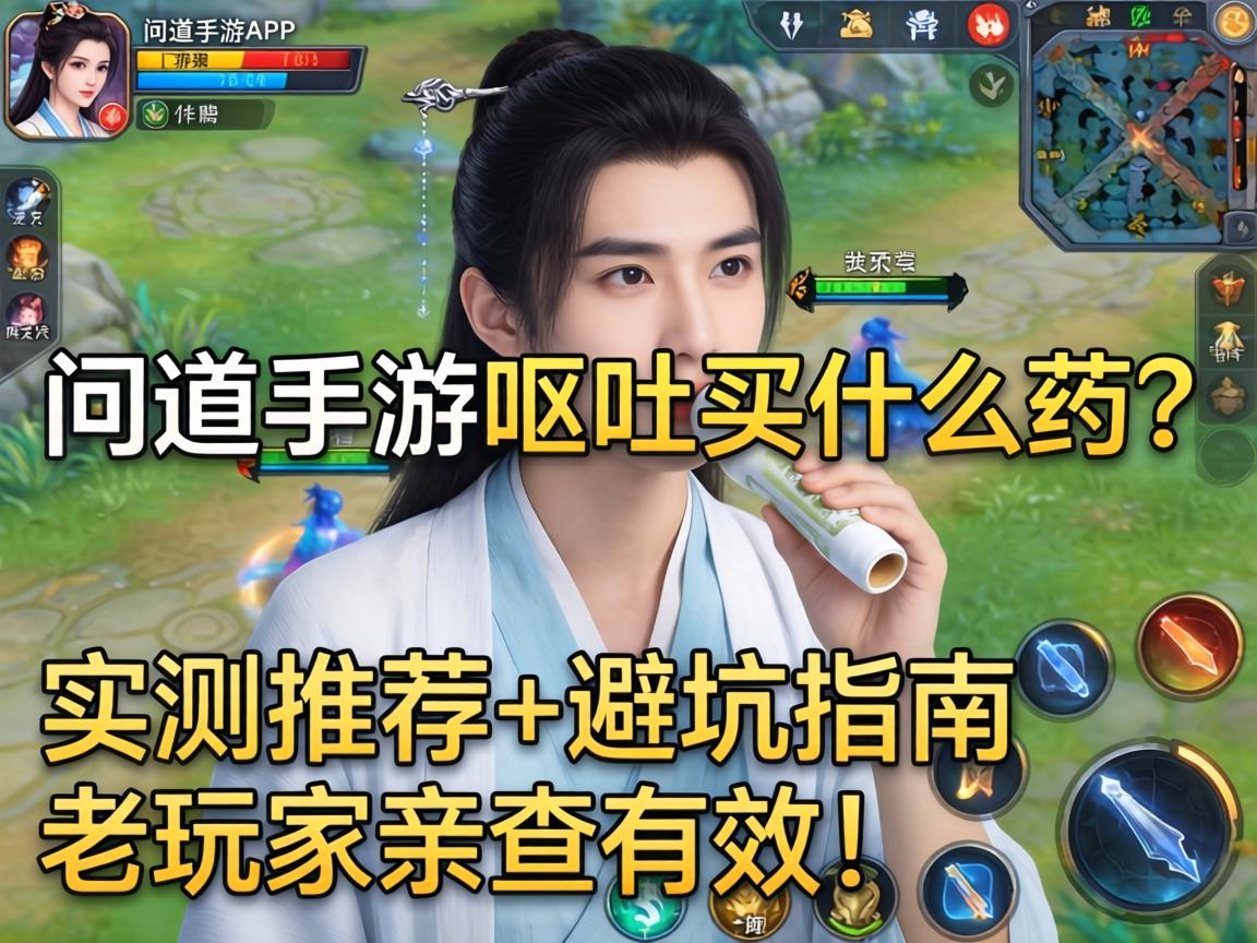 问道手游呕吐买什么药