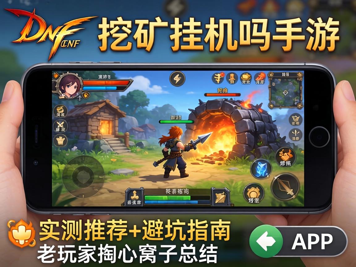 DNF挖矿要挂机吗手游