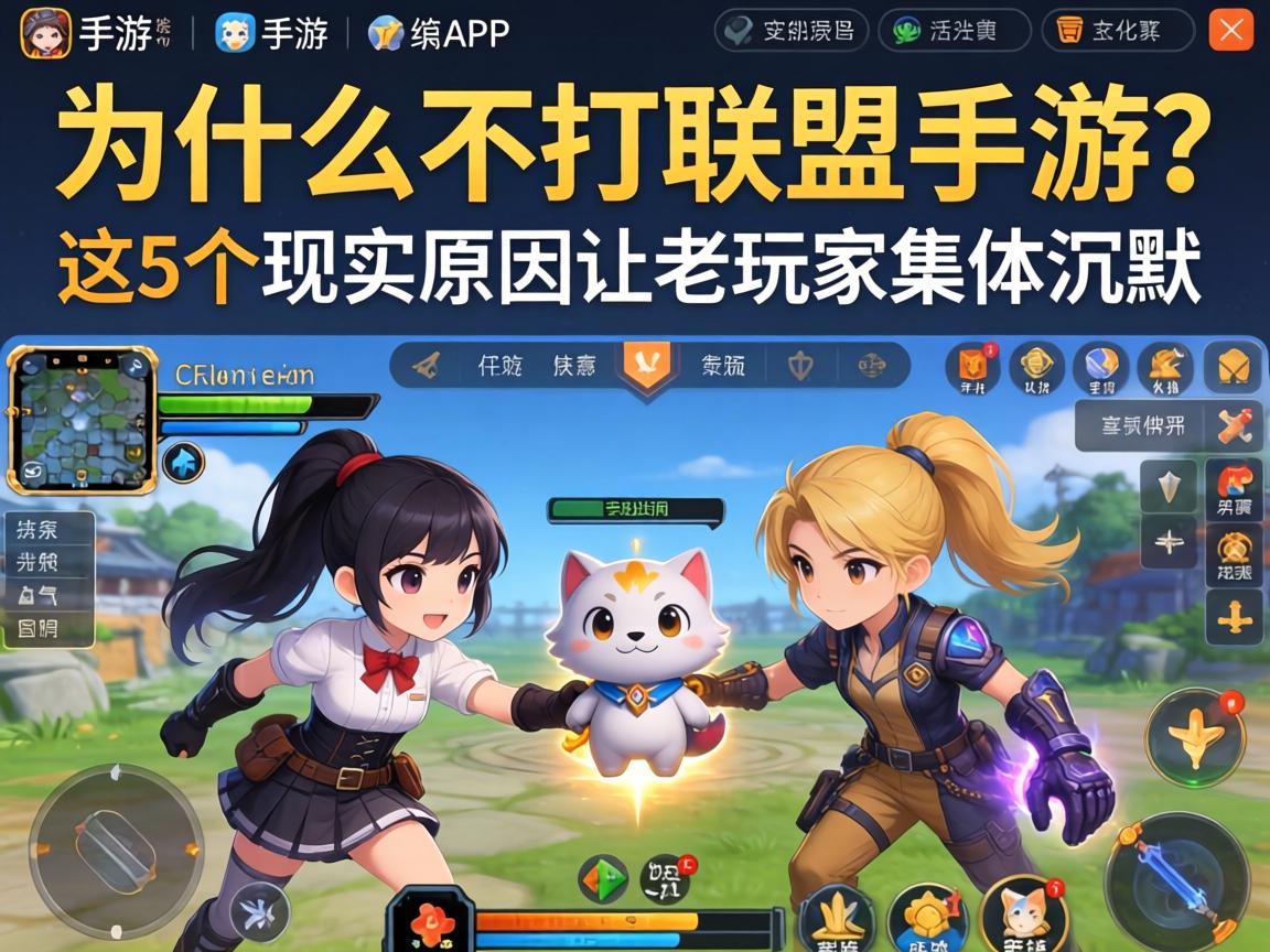 这5个现实原因让老玩家集体沉默