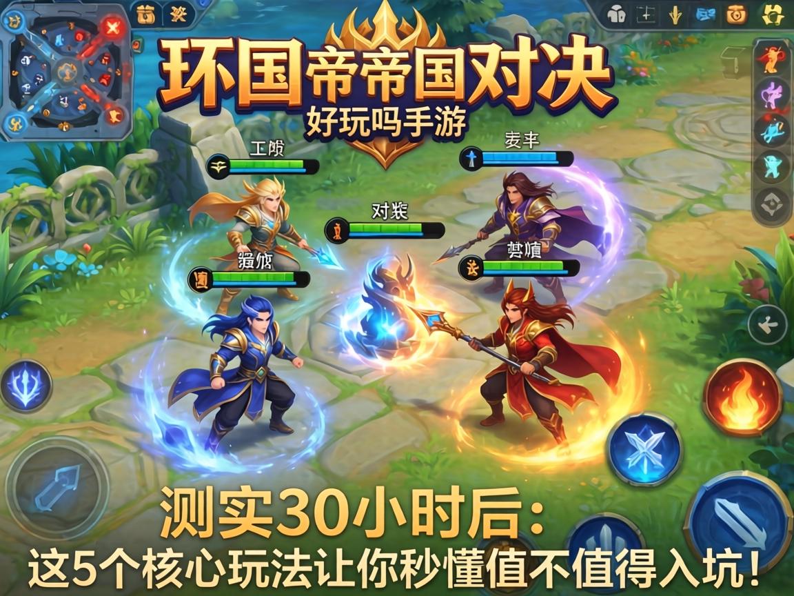 这5个核心玩法让你秒懂值不值得入坑