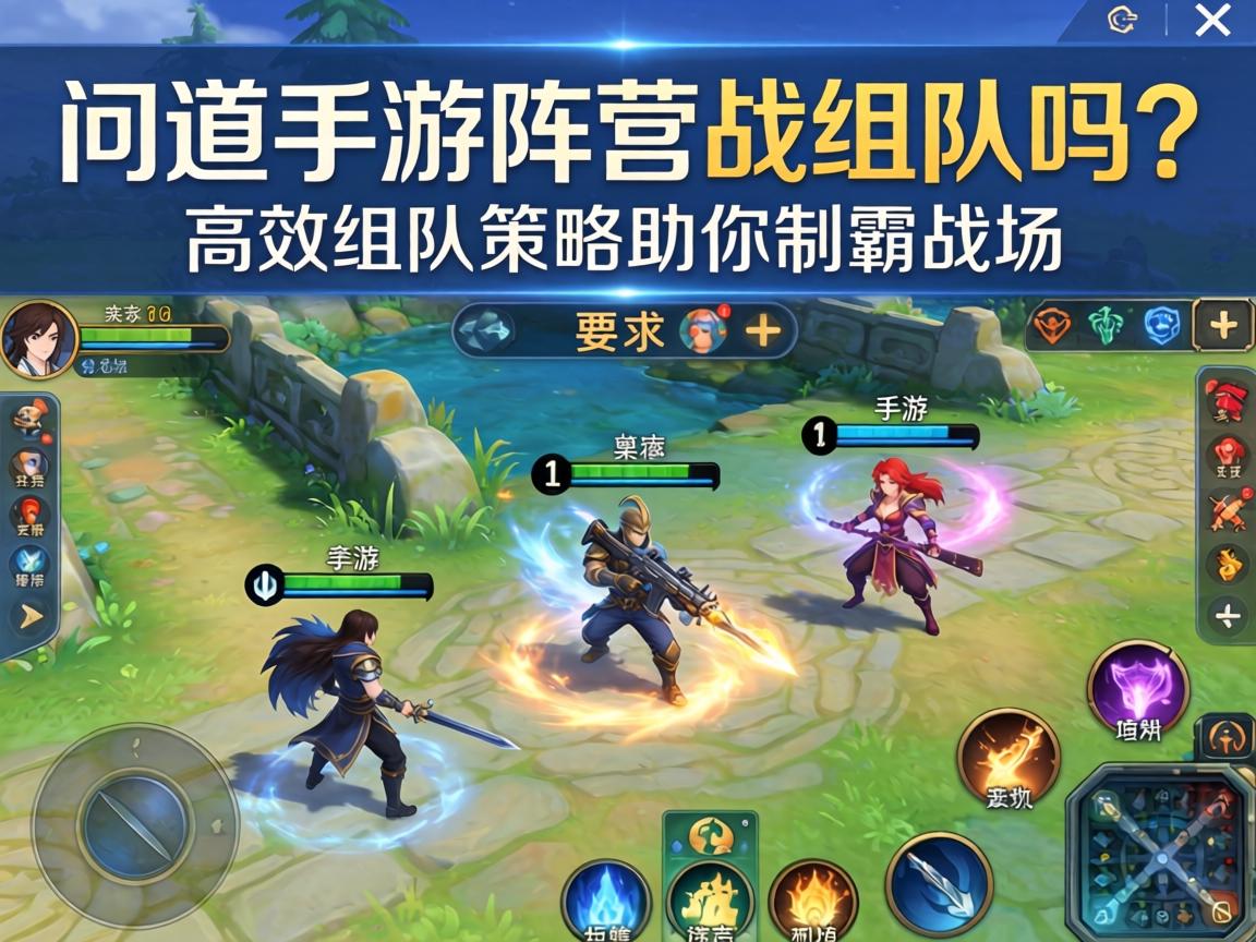 高效组队策略助你制霸战场