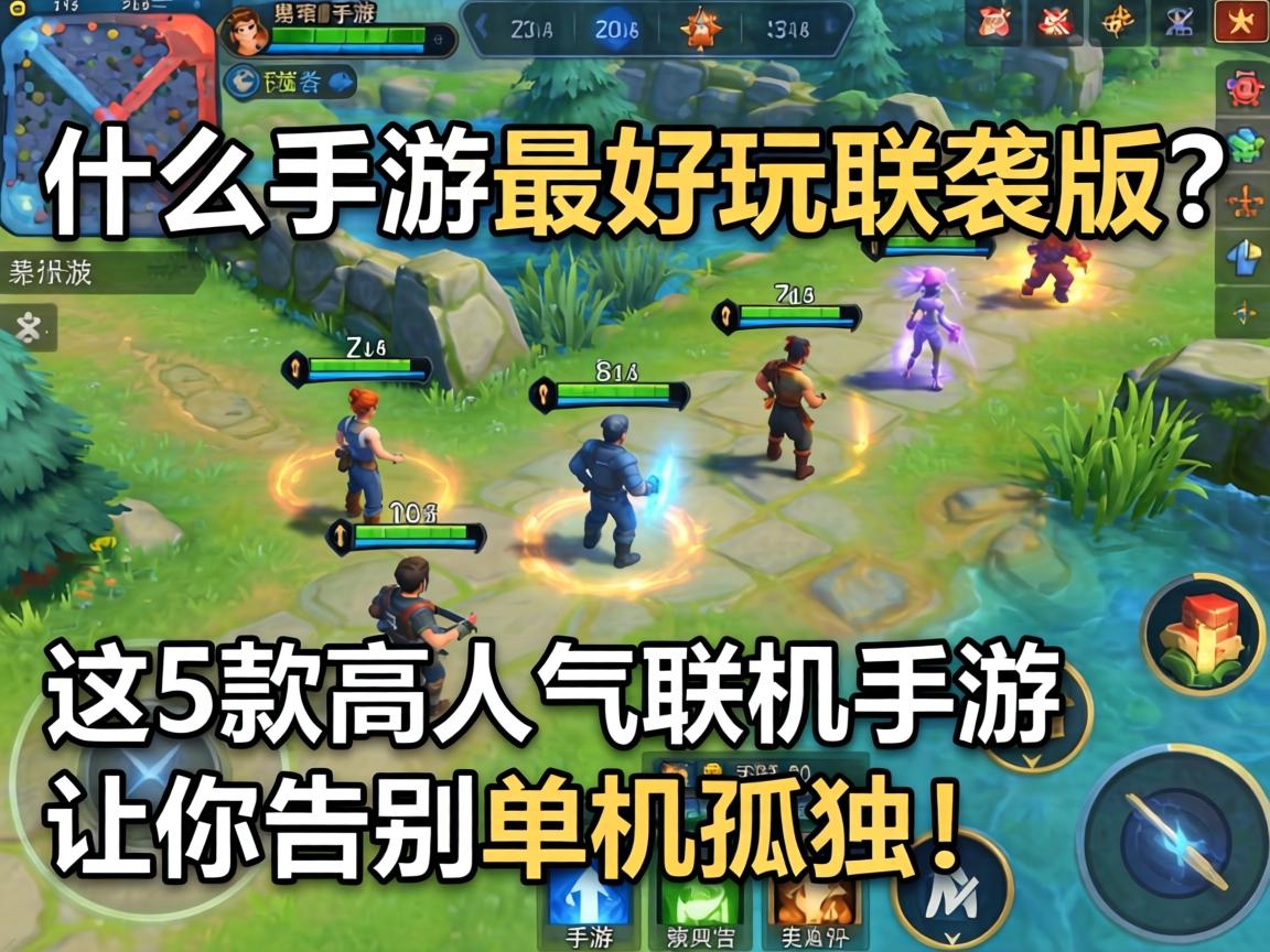 这5款高人气联机手游让你告别单机孤独