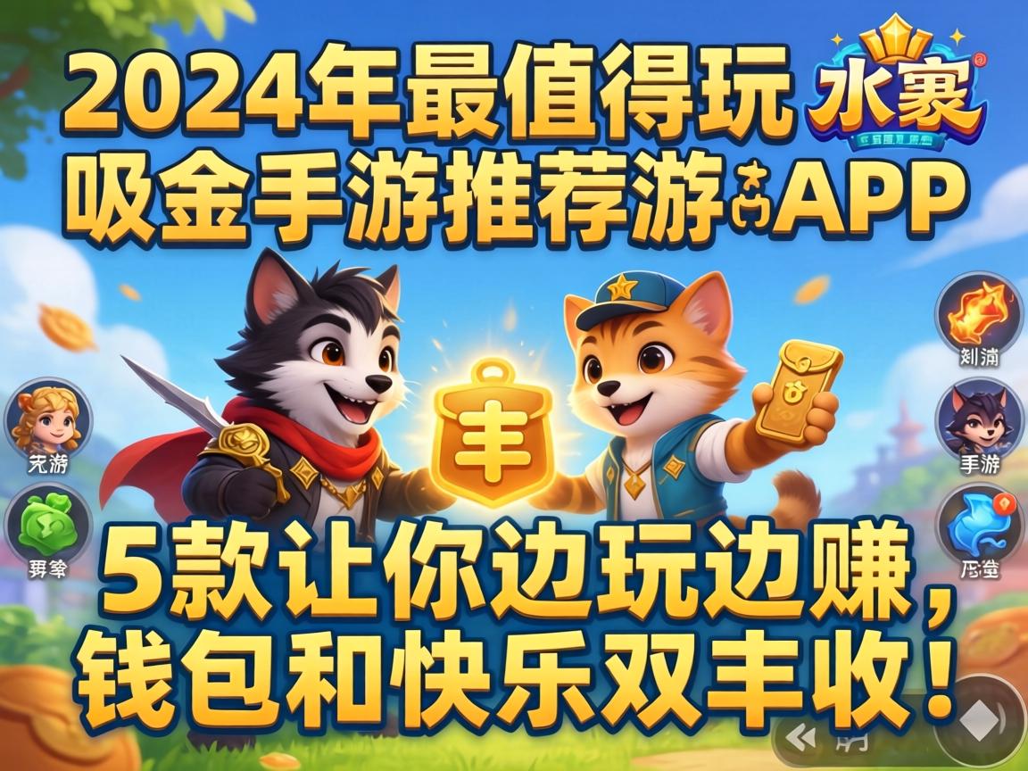 2024年最值得玩的吸金手游推荐