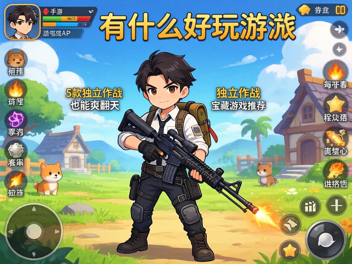 这5款独立作战也能爽翻天的宝藏游戏推荐