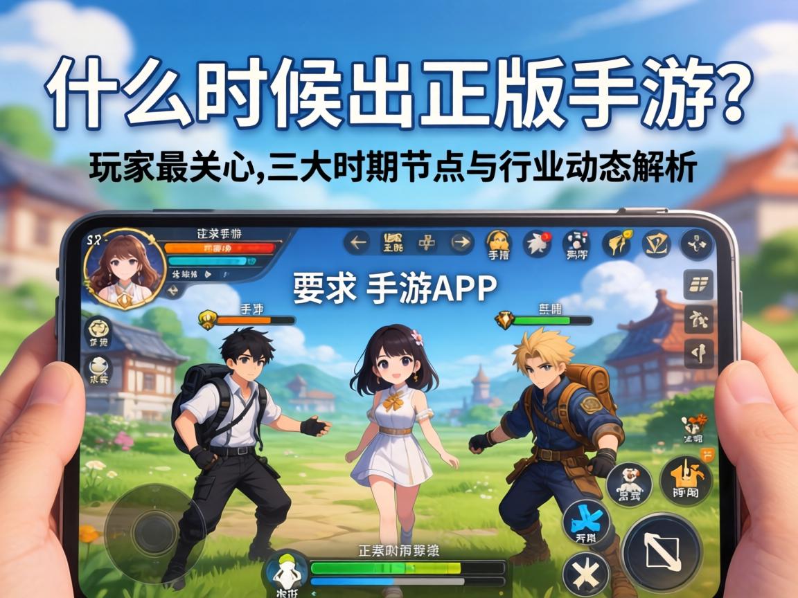 玩家最关心的三大时间节点与行业动态解析