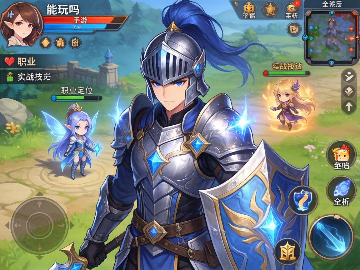 精灵圣骑士能玩吗手游？从职业定位到实战技巧全解析