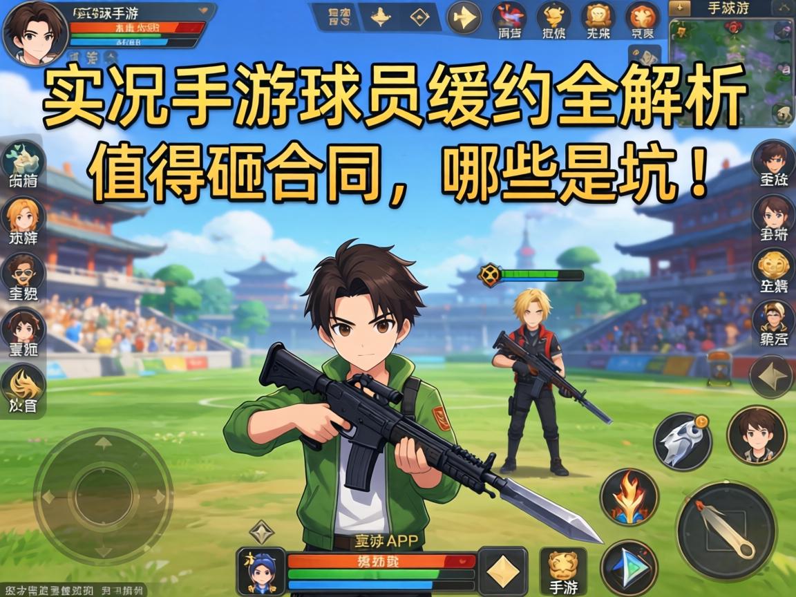 实况手游球员续约全解析，实测告诉你哪些球员值得砸合同，哪些是坑！