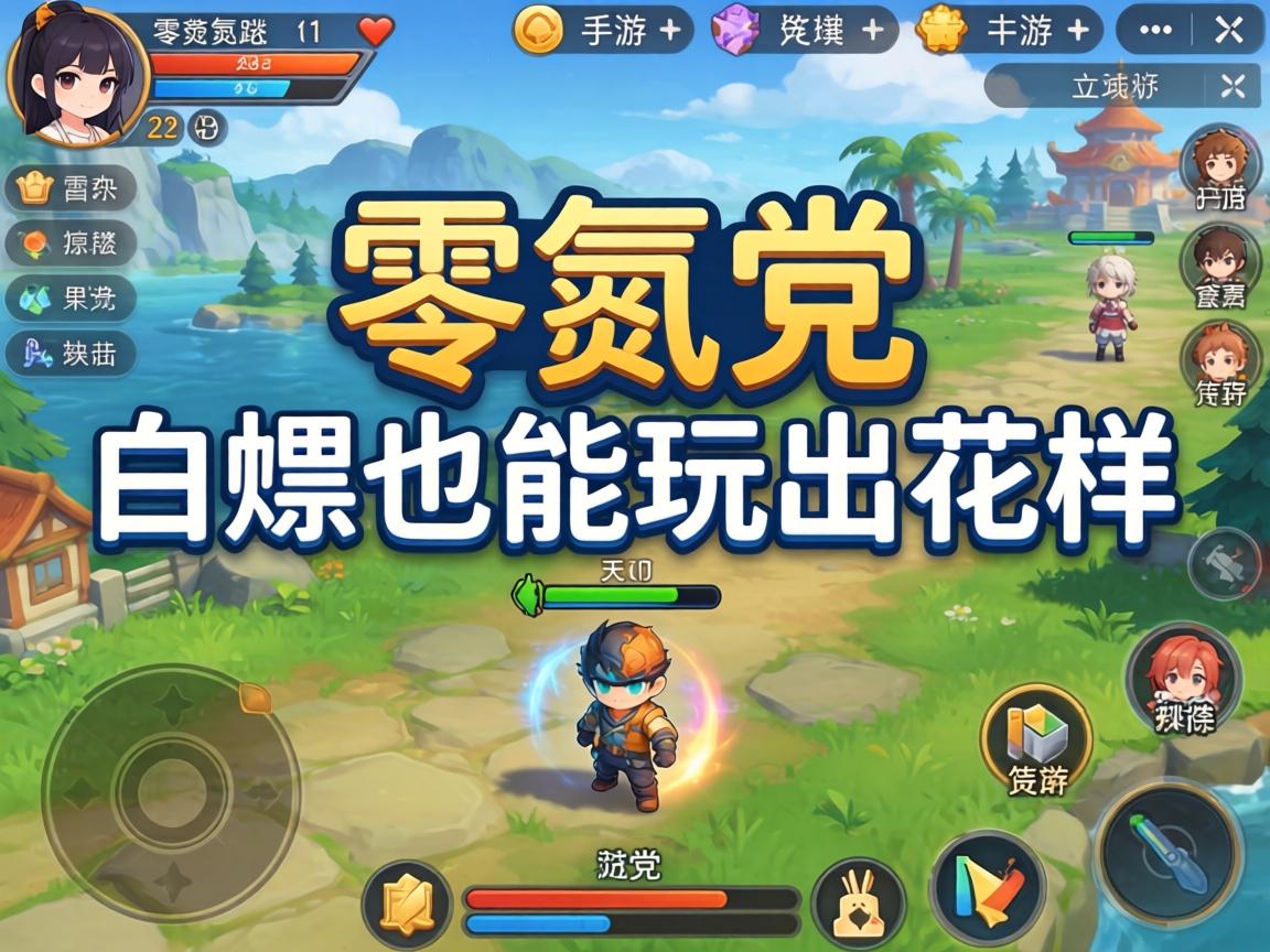 一、零氪党，白嫖也能玩出花样