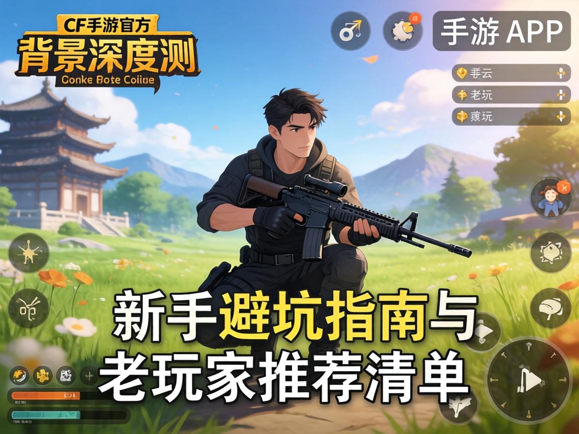 CF手游官方背景深度实测，新手避坑指南与老玩家推荐清单