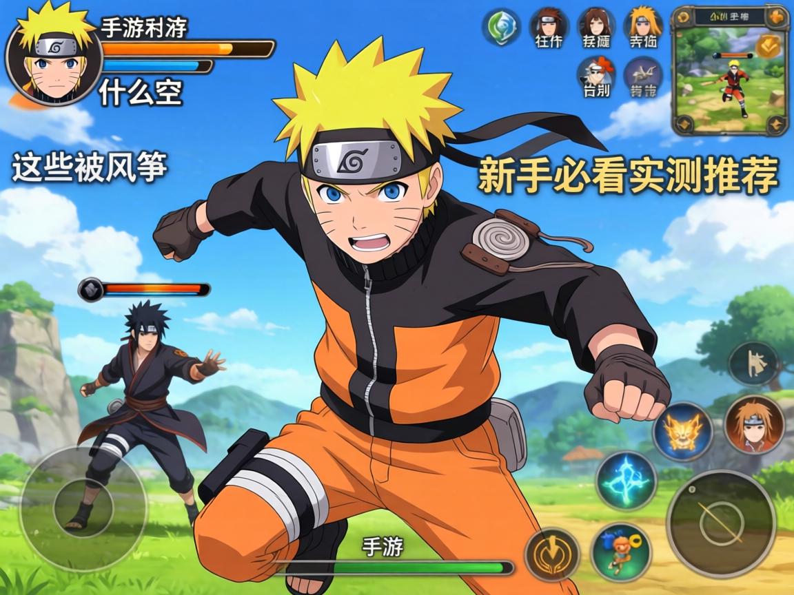 火影手游什么是对空？新手必看实测推荐，这些忍者让你告别被风筝的尴尬