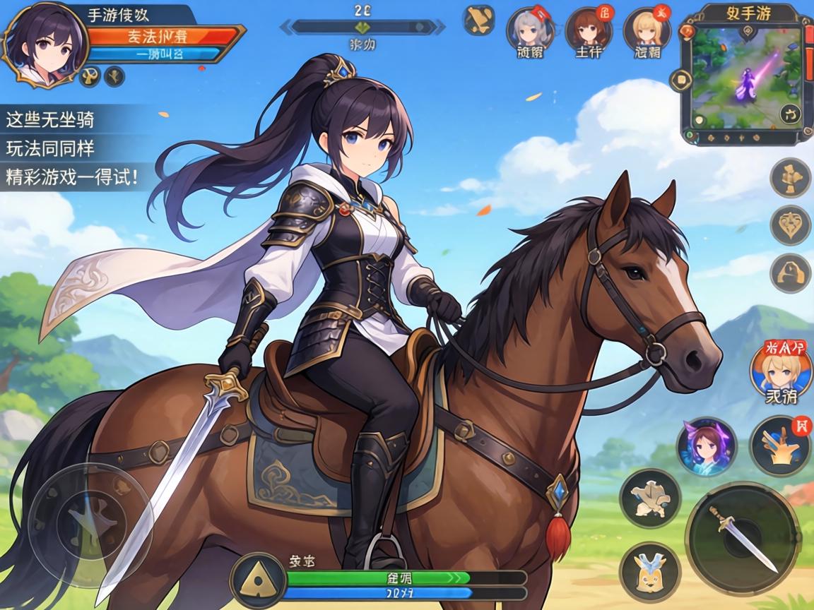 这些无坐骑玩法同样精彩的游戏值得一试