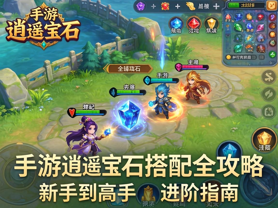 手游逍遥宝石搭配全攻略