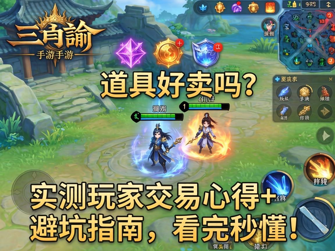 天谕手游道具好卖吗