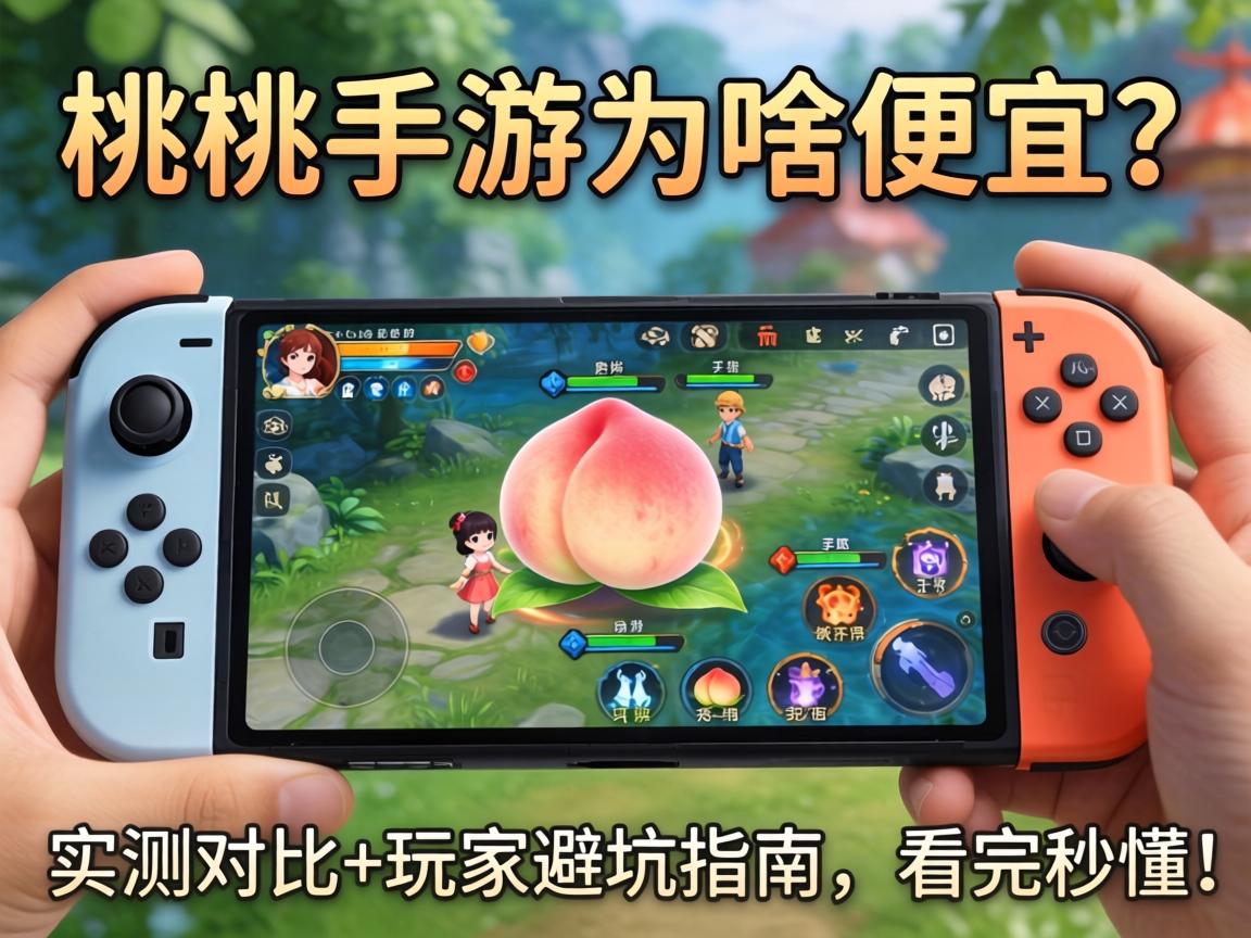 桃子手游为啥这么便宜