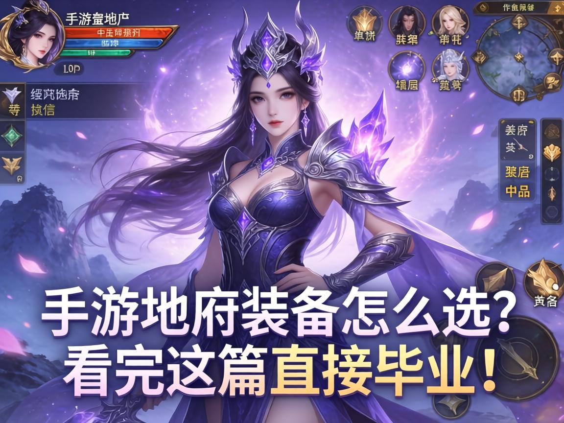 梦幻手游地府装备怎么选