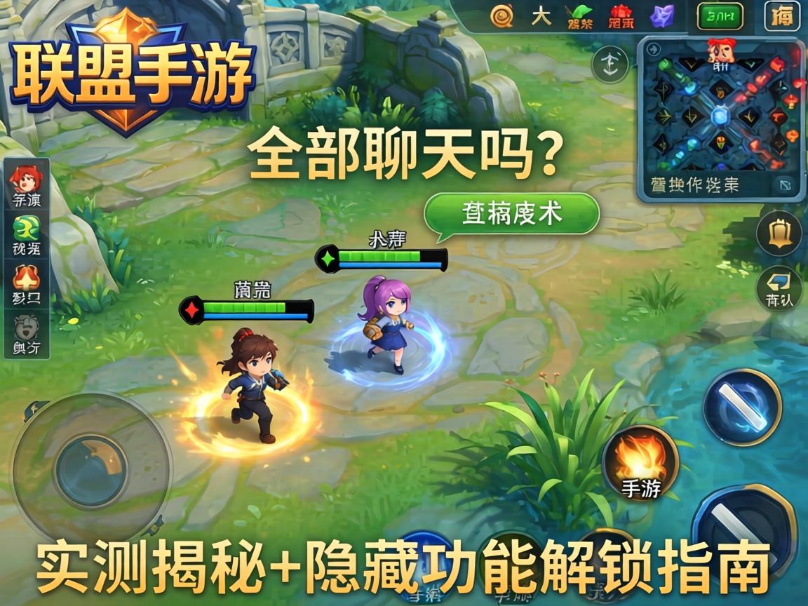 联盟手游有全部聊天吗