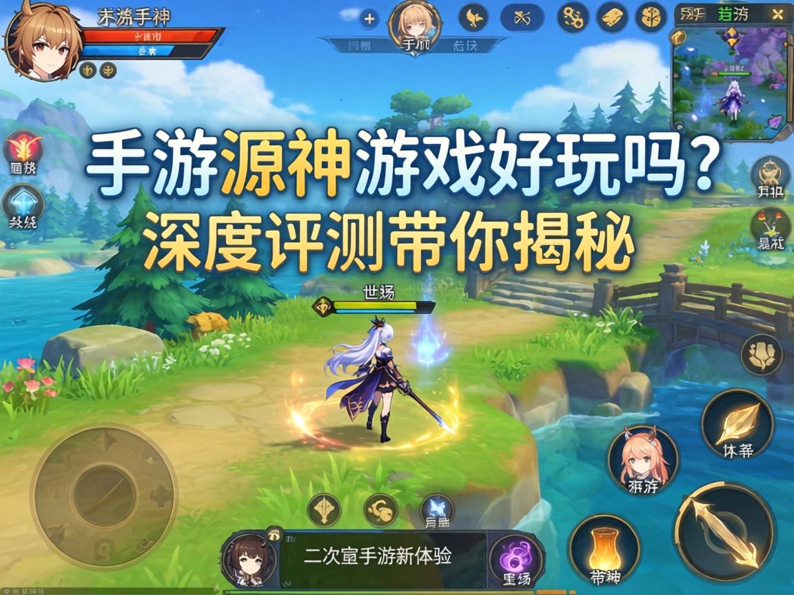 深度评测带你揭秘开放世界二次元手游新体验