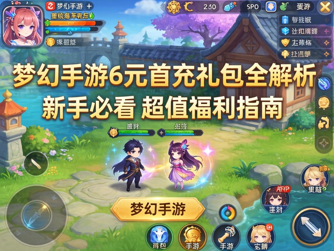 梦幻手游6元首充礼包全解析