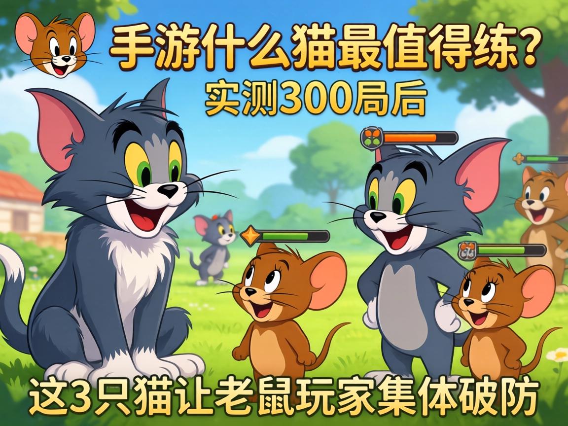 猫和老鼠手游什么猫最值得练