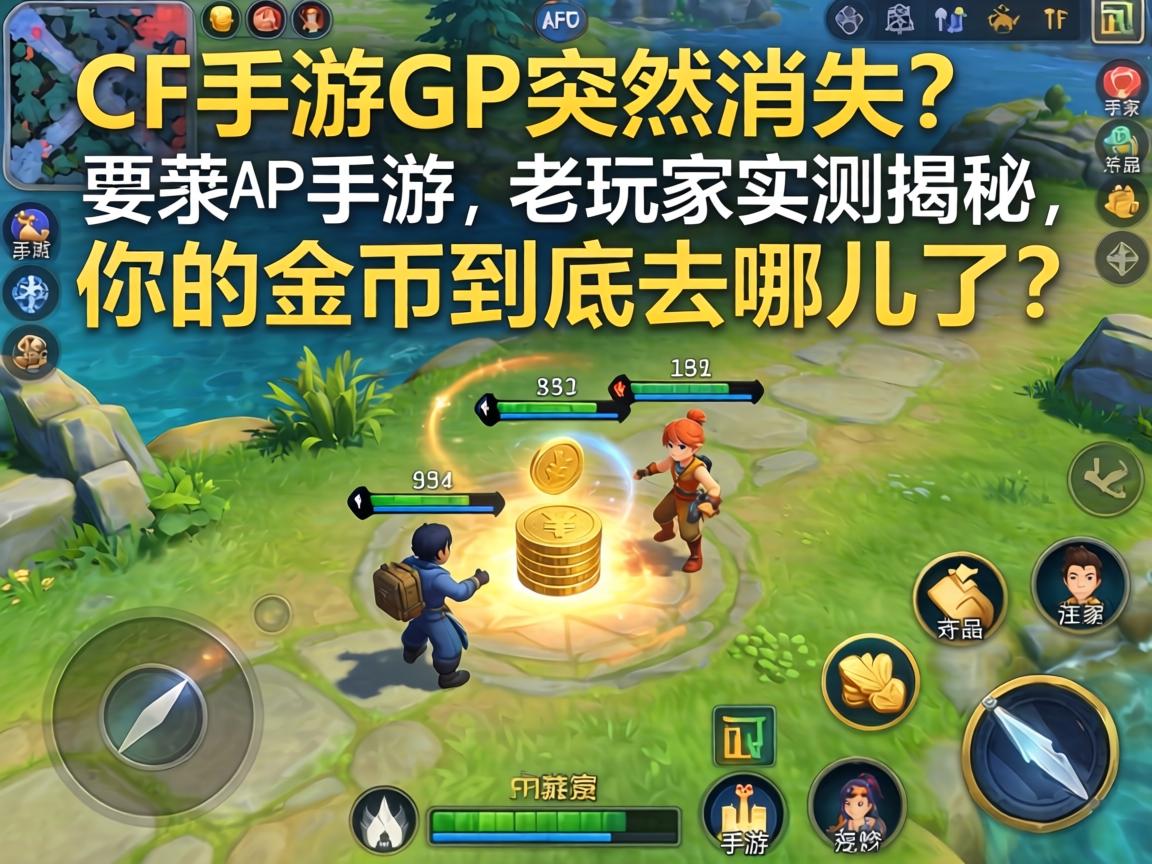 CF手游GP突然消失