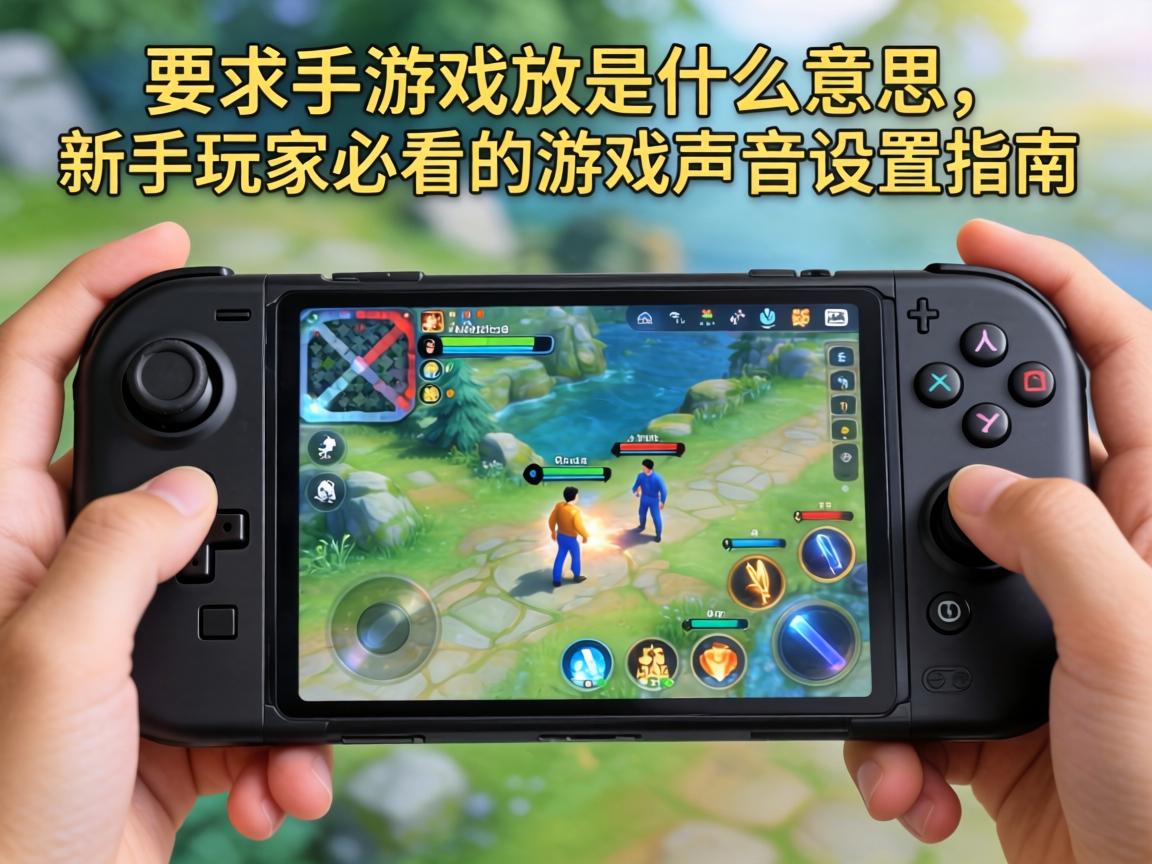 新手玩家必看的游戏声音设置指南