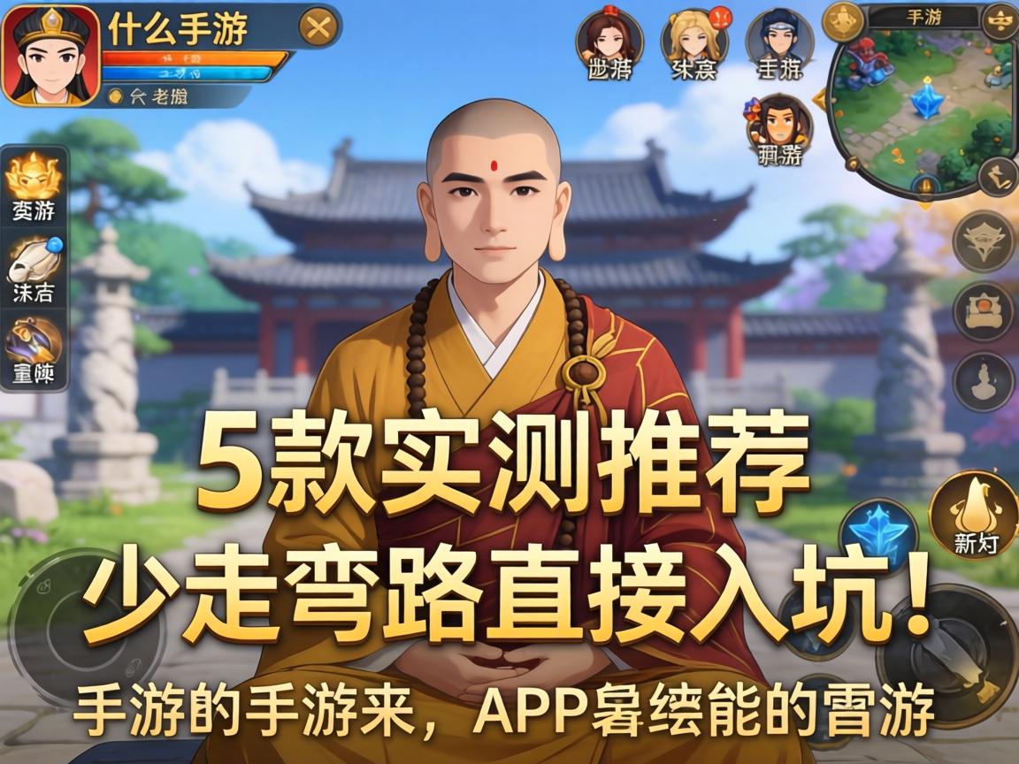 什么手游里面有个和尚