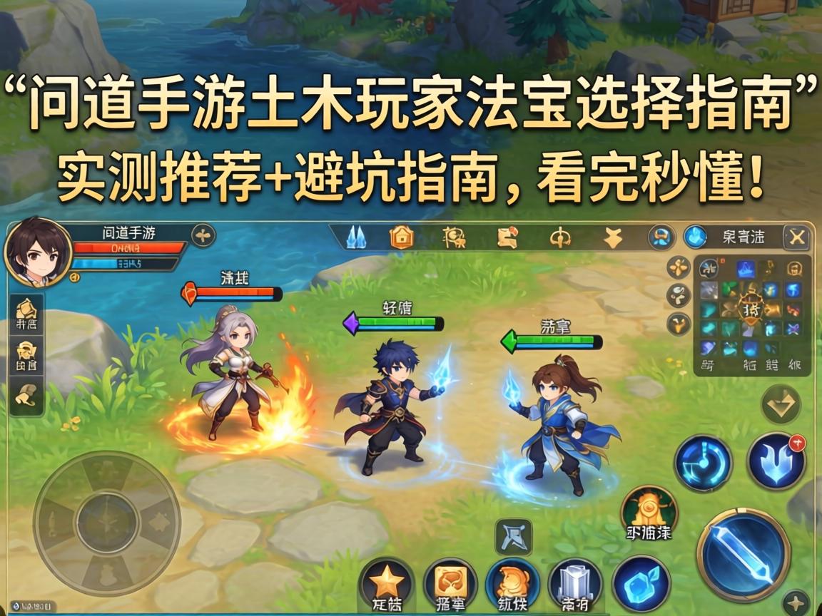 问道手游土木玩家法宝选择指南