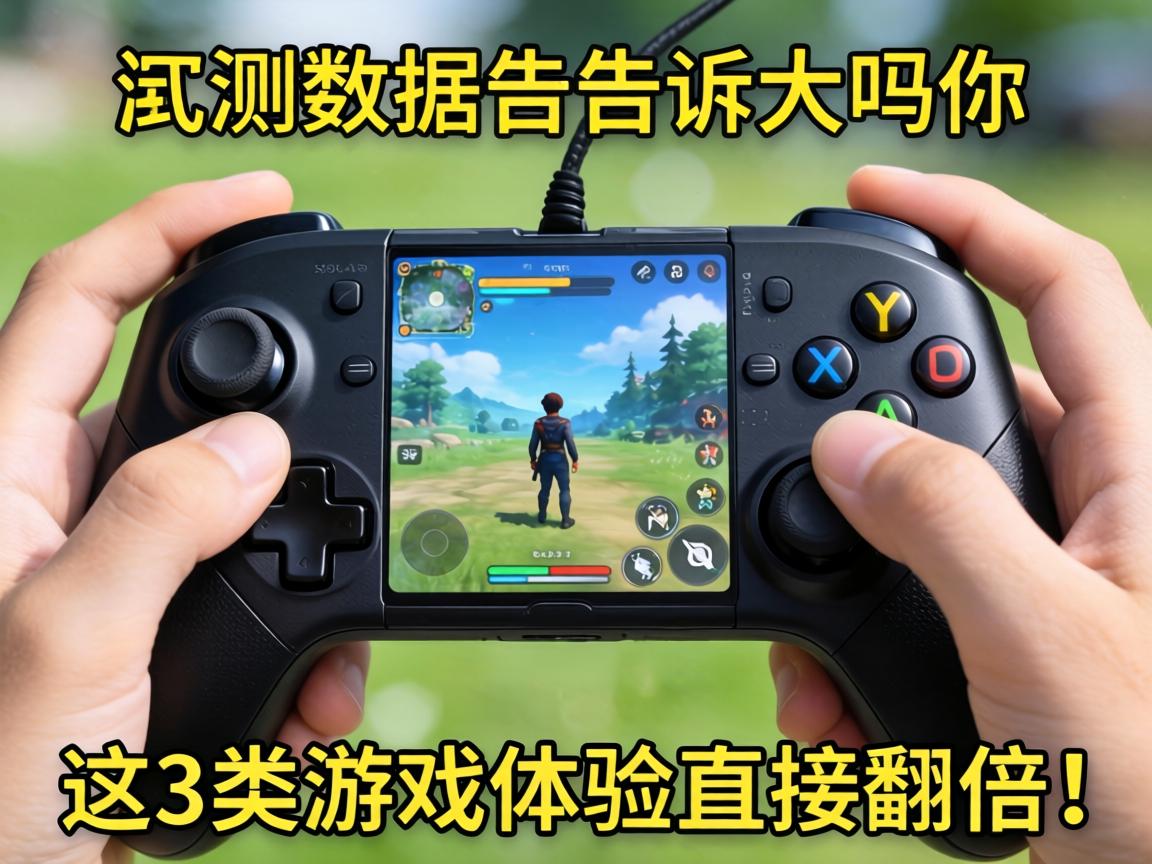 手游用手柄差别大吗？实测数据告诉你，这3类游戏体验直接翻倍！