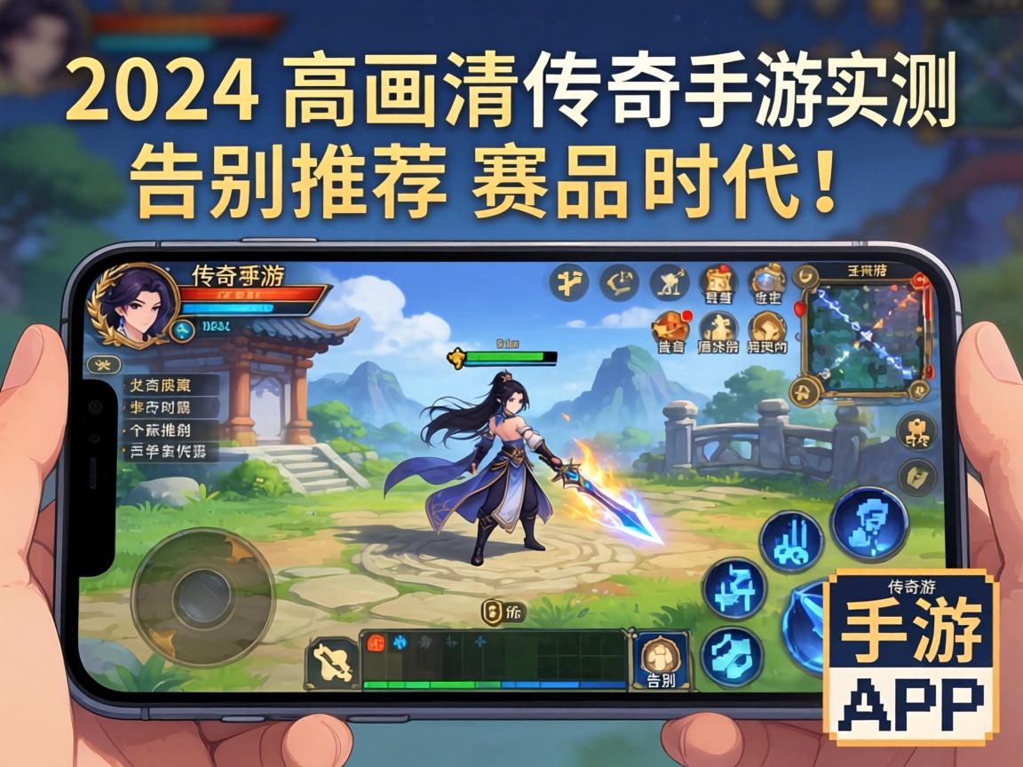 传奇类手游哪个画质好？2024年高画质传奇手游实测推荐，告别马赛克时代！