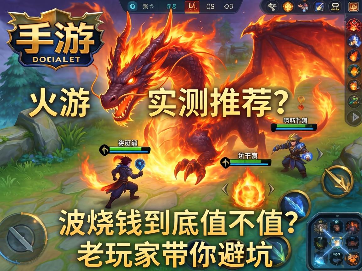 LOL手游火龙效果实测推荐，这波烧钱到底值不值？老玩家带你避坑