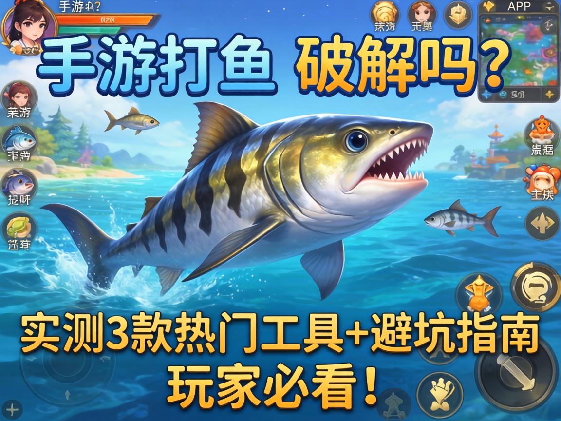 手游打鱼有破解吗？实测3款热门工具+避坑指南，玩家必看！