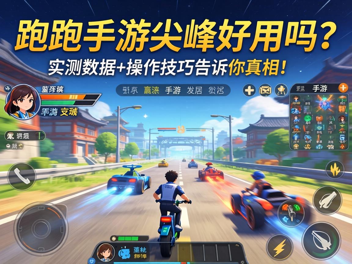 跑跑手游尖峰好用吗？实测数据+操作技巧告诉你真相！