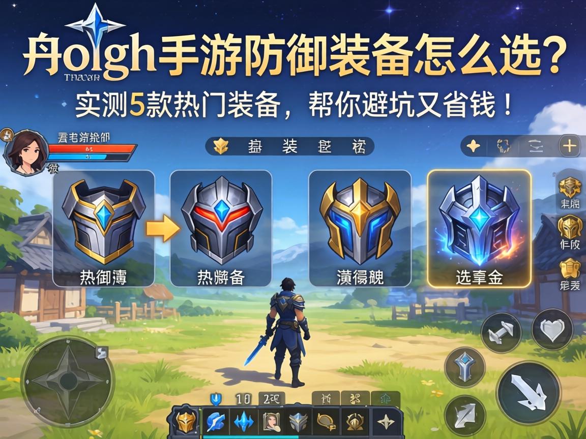 方舟手游防御装备怎么选