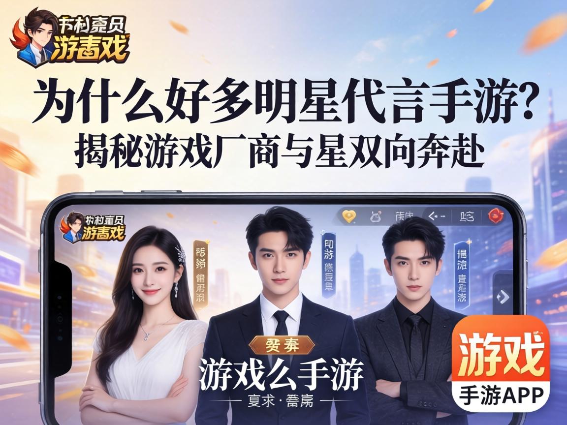 揭秘游戏厂商与明星的双向奔赴