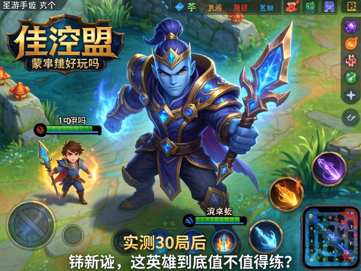 手游LOL蒙多好玩吗？实测30局后，这英雄到底值不值得练？