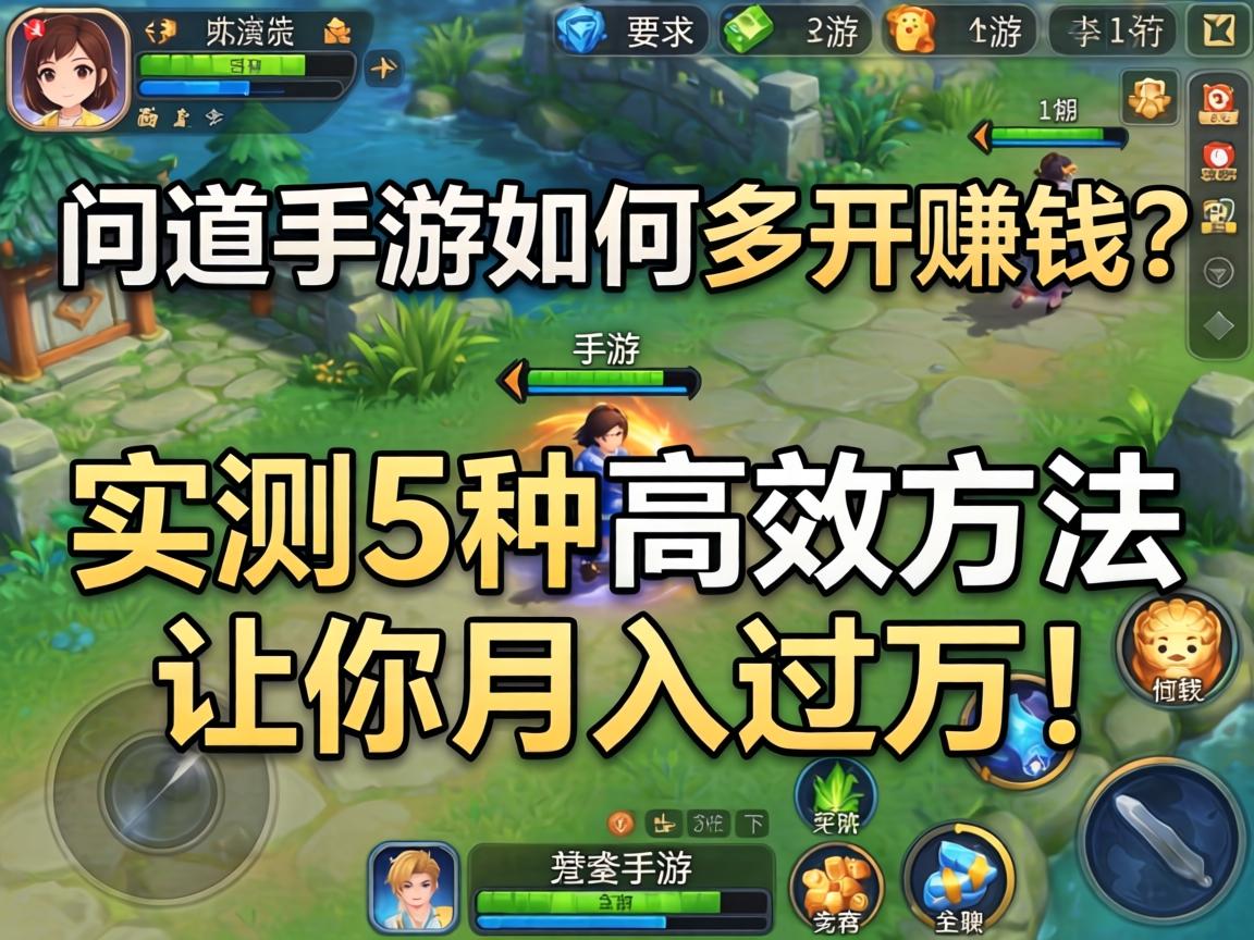 实测5种高效方法让你月入过万