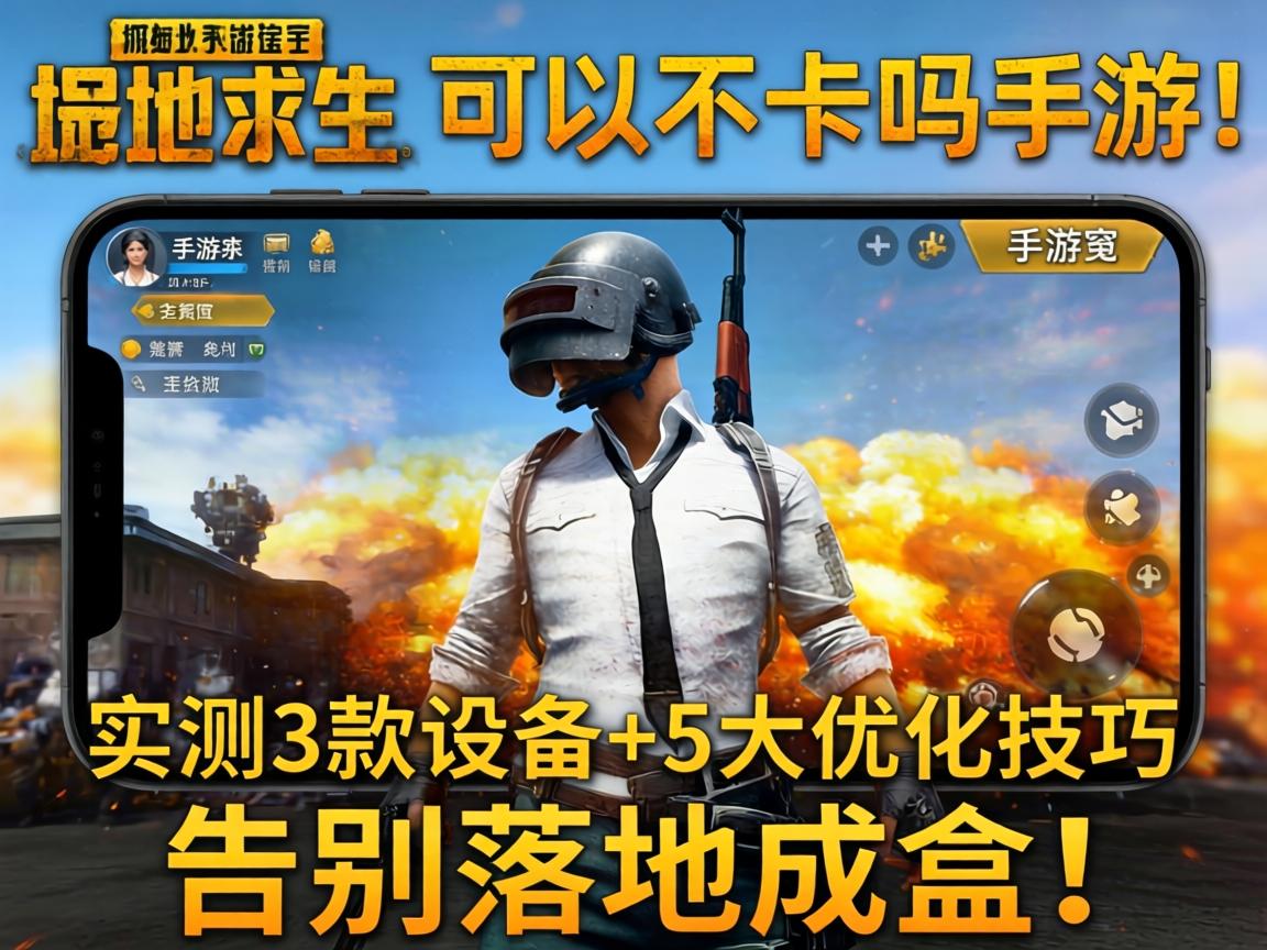 绝地求生可以不卡吗手游