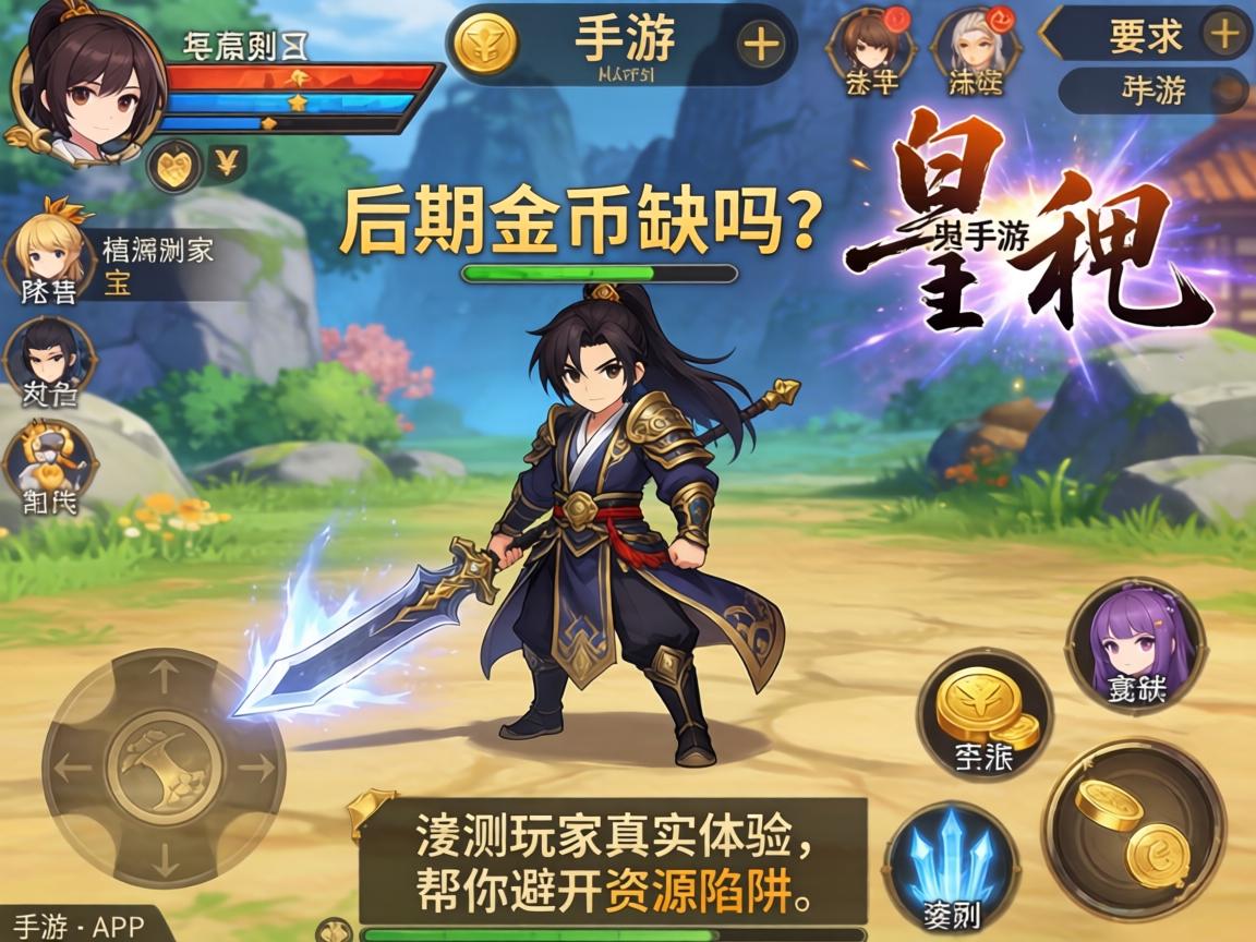 侍魂手游后期金币缺吗