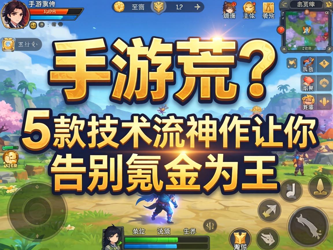 这5款技术流神作让你告别氪金为王