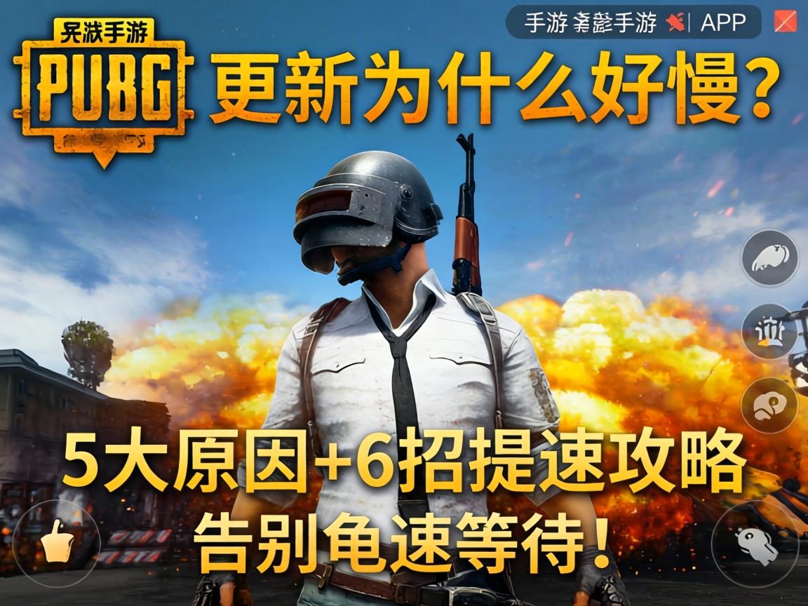 手游PUBG更新为什么好慢