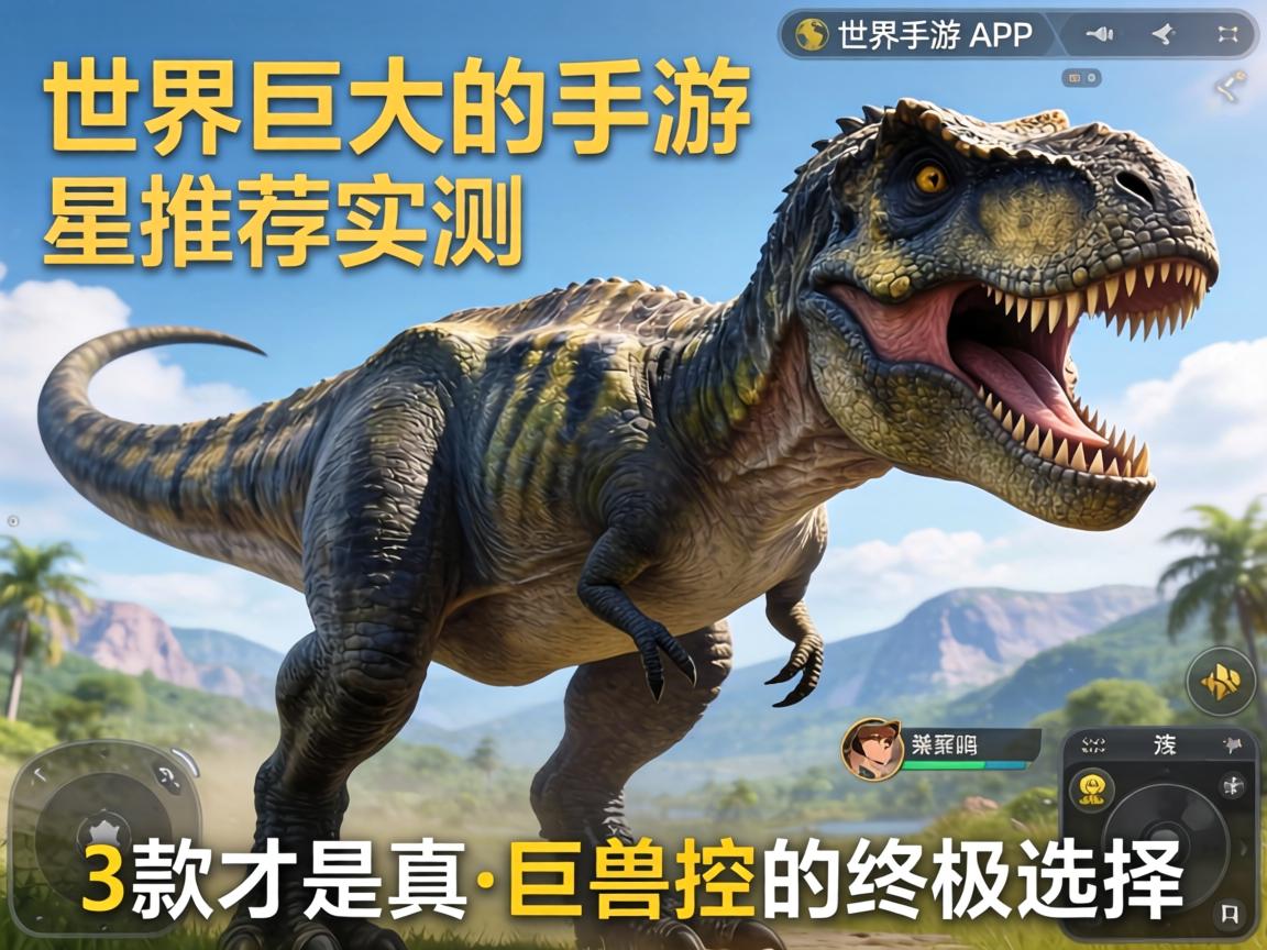 世界最大恐龙手游推荐实测