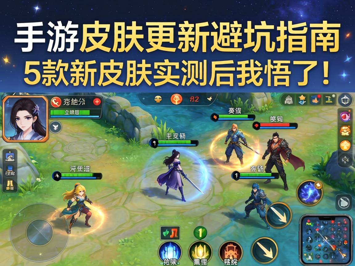 这5款新皮肤实测后我悟了