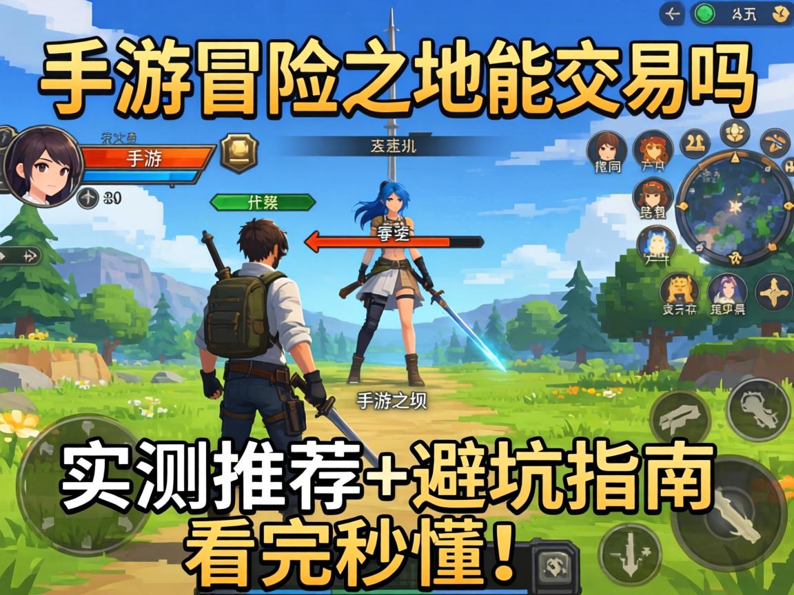 手游冒险之地能交易吗