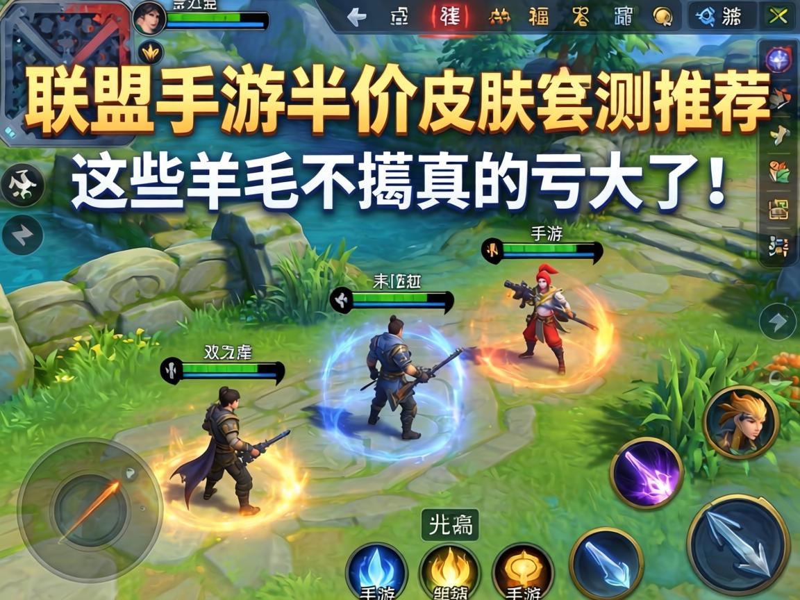 联盟手游半价皮肤实测推荐