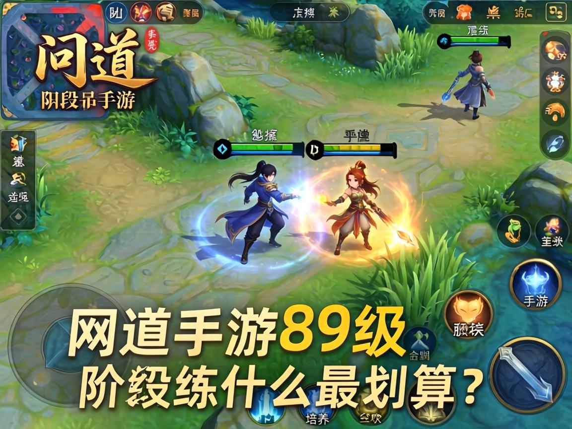 问道手游89级阶段练什么最划算