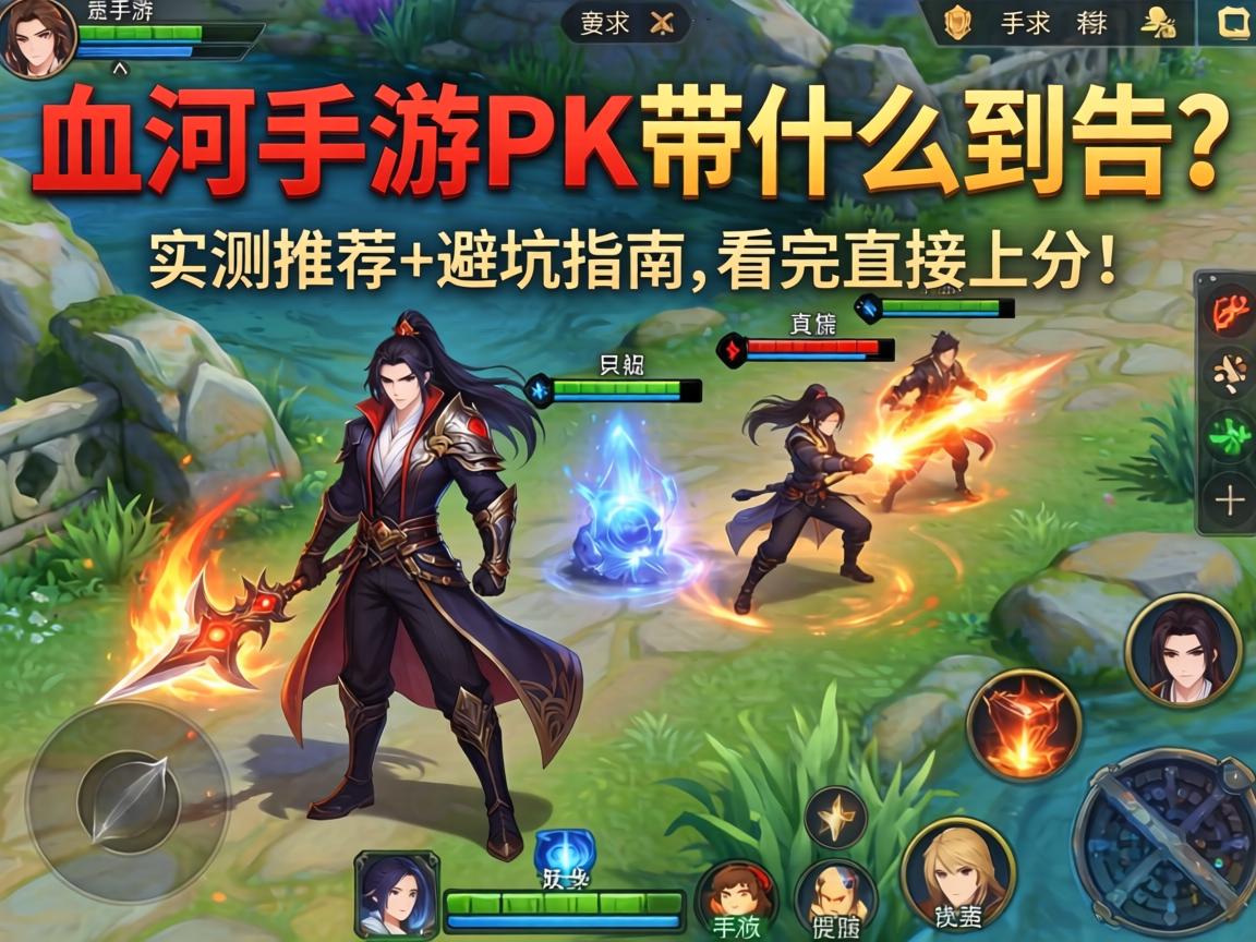 血河手游PK带什么技能