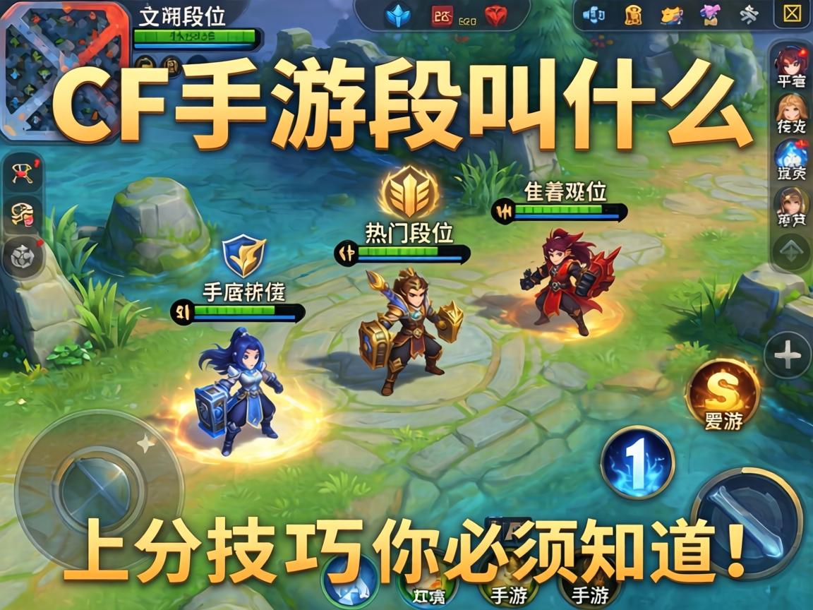 这些热门段位名称与上分技巧你必须知道