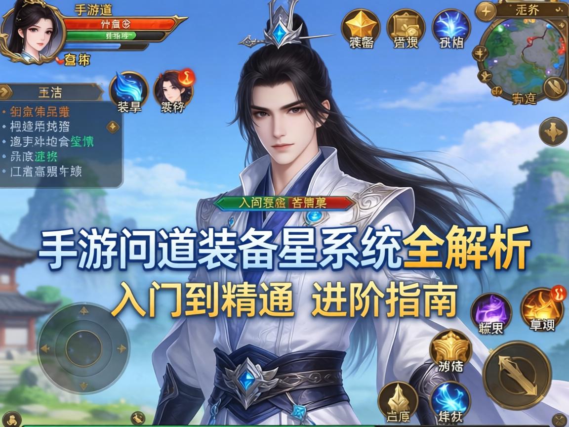 手游问道装备星系统全解析，从入门到精通的进阶指南