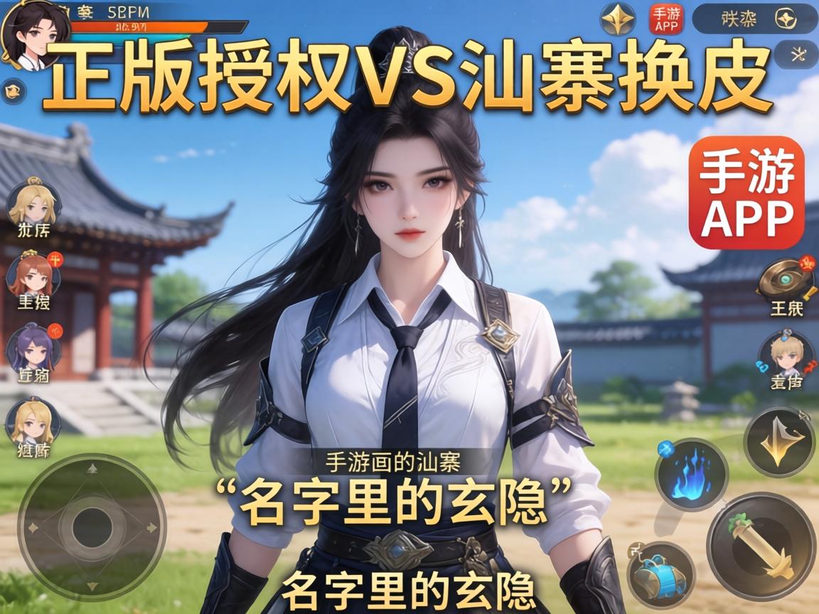 一、正版授权VS山寨换皮，名字里的玄机