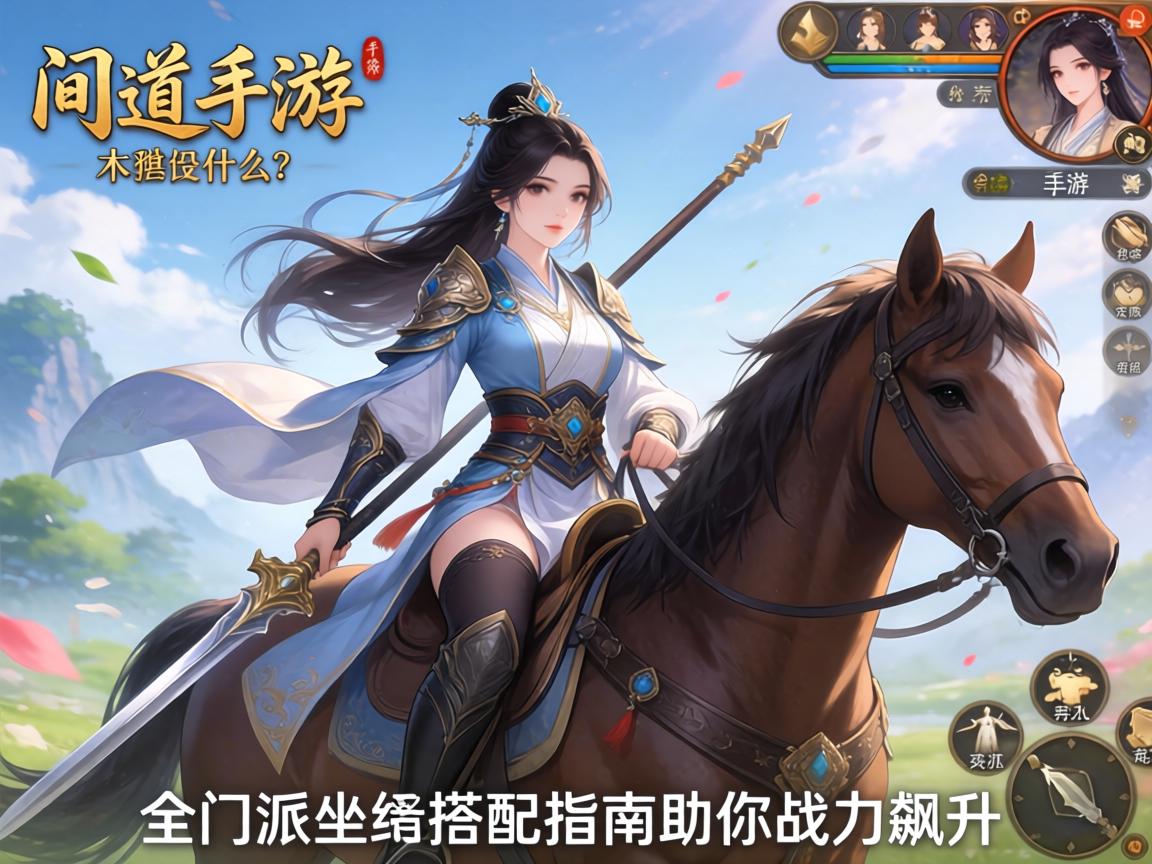 全门派坐骑搭配指南助你战力飙升